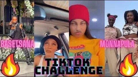 Basetsana Monnapula - Tiktok challenge 🔥💯❤️ .