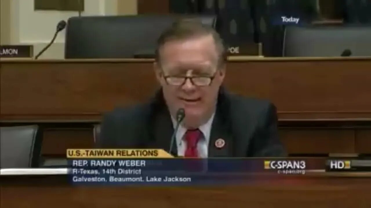 2014: Congressman compared One China policy to hypothetical "One Russia" policy