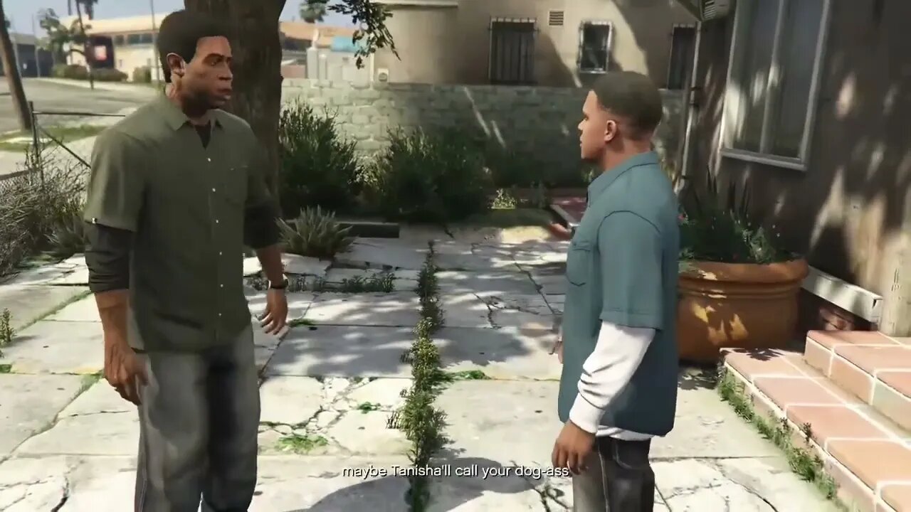 Lamar Roasts Franklin - Grand Theft Auto V