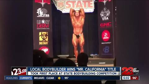 Bakersfield man takes home title of Mr. California