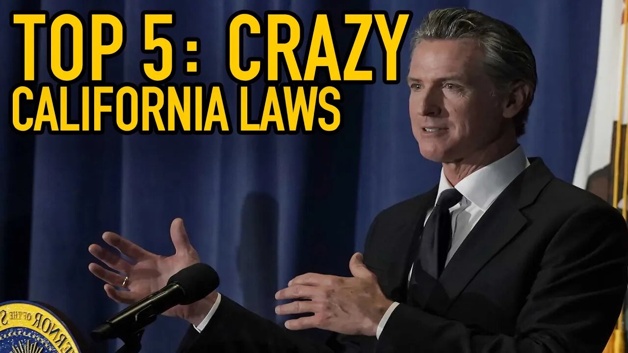 Top 5 Crazy California Laws Plus Texas Transgender Sanctuary Ruling