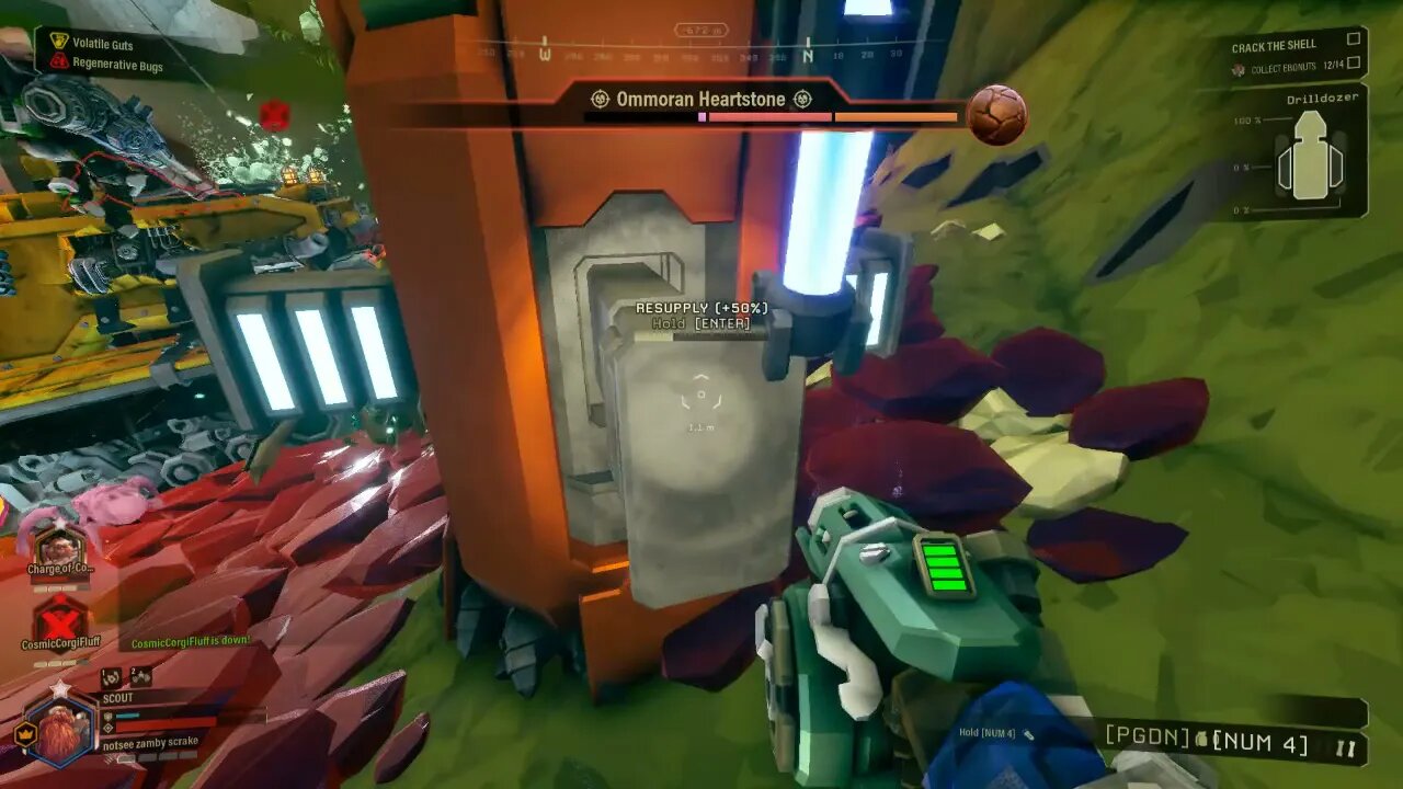 deep rock galactic p10 - rockgrinding