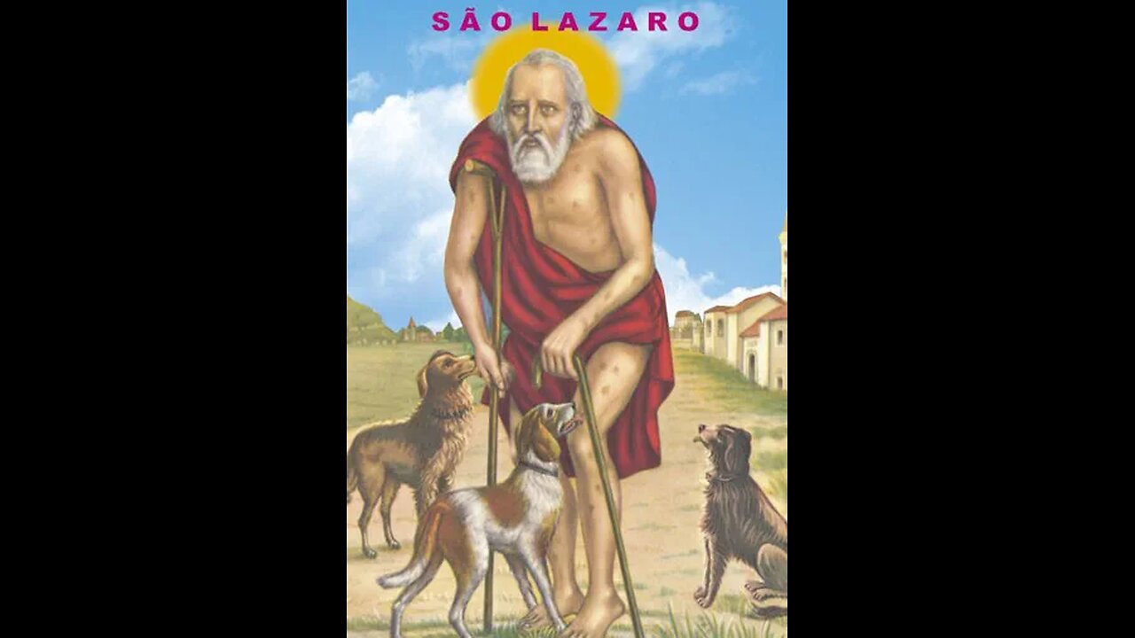 Peça súde e cura de suas enfermidades a São Lázaro
