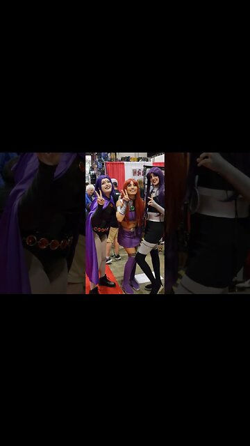 Megacon | Starfire and Raven | Teen Titans 8k