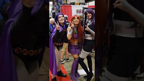 Megacon | Starfire and Raven | Teen Titans 8k