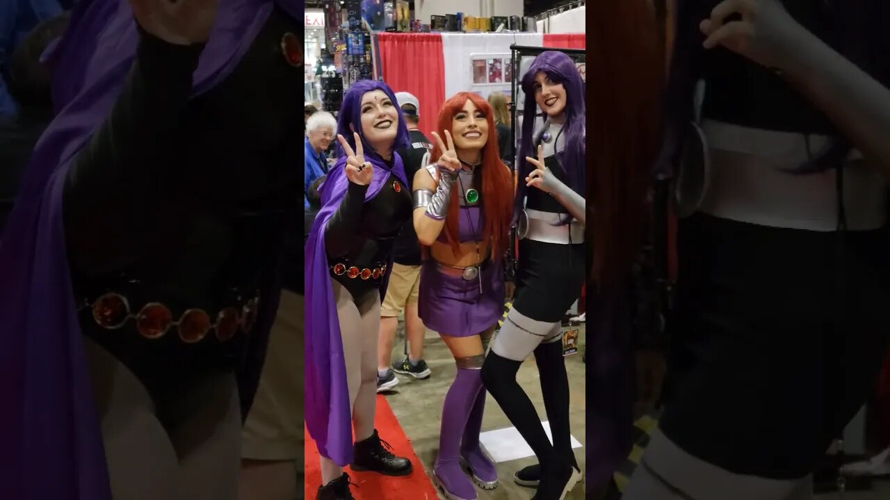 Megacon | Starfire and Raven | Teen Titans 8k