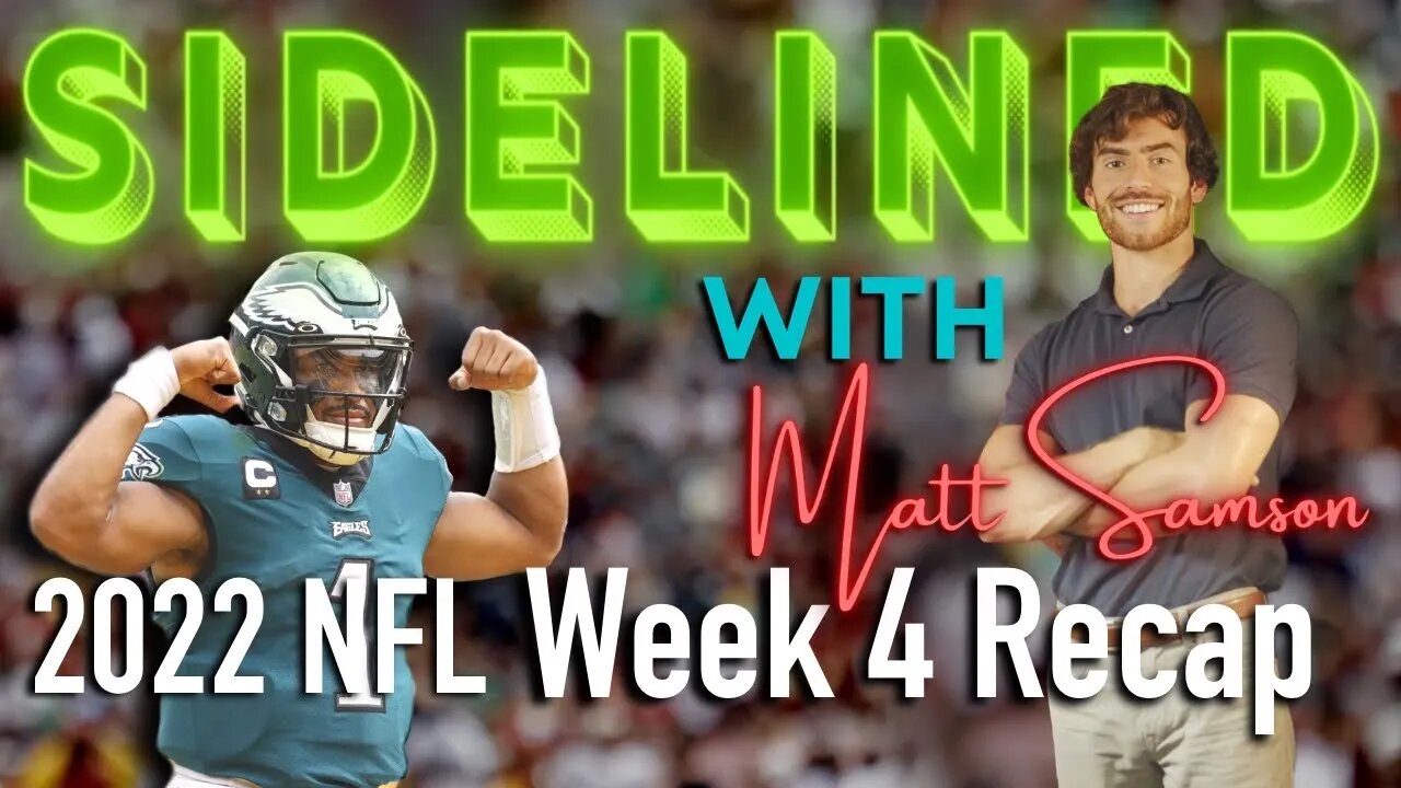 Josh Allen & Bills comeback to Stun Lamar Jackson & Ravens| Sidelined with Matt Samson Ep.4