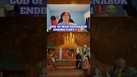 Atreus Tells Kratos What He Needs To Do‼️😳 | #shorts #godofwarragnarok #reaction #gaming