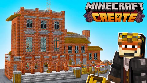 I built a Mega CREATE MOD FACTORY in Survival Minecraft 1.19 EP2