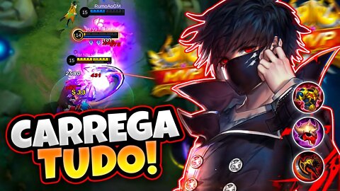 COM ESSA BUILD ELE FICA IMBATIVEL! PARECE ATÉ BUG | MOBILE LEGENDS