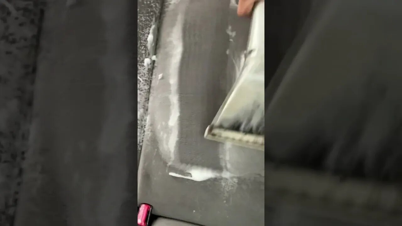 Up close cleaning