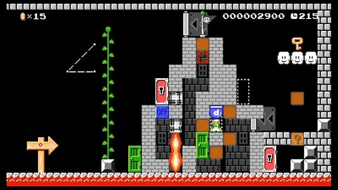 Mario Maker 2 Mind Warping Puzzles
