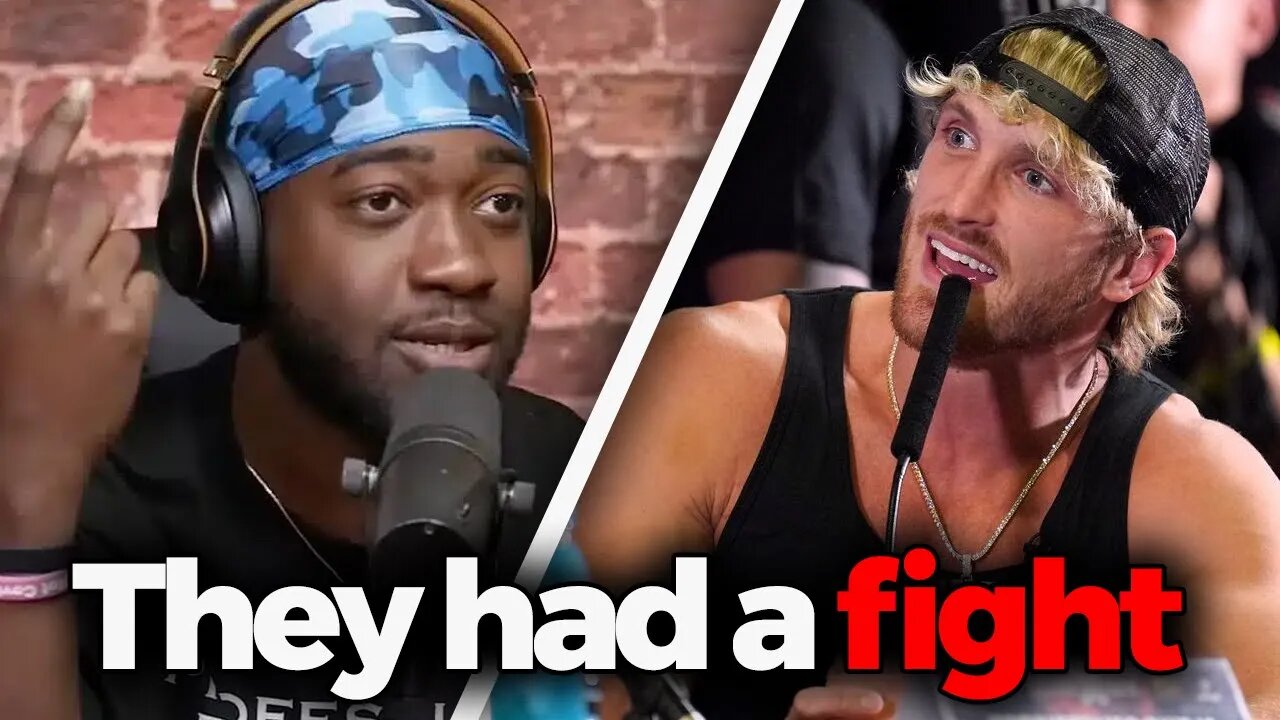 JIDION AND LOGAN PAUL FIGHT CAUGHT ON CAMERA