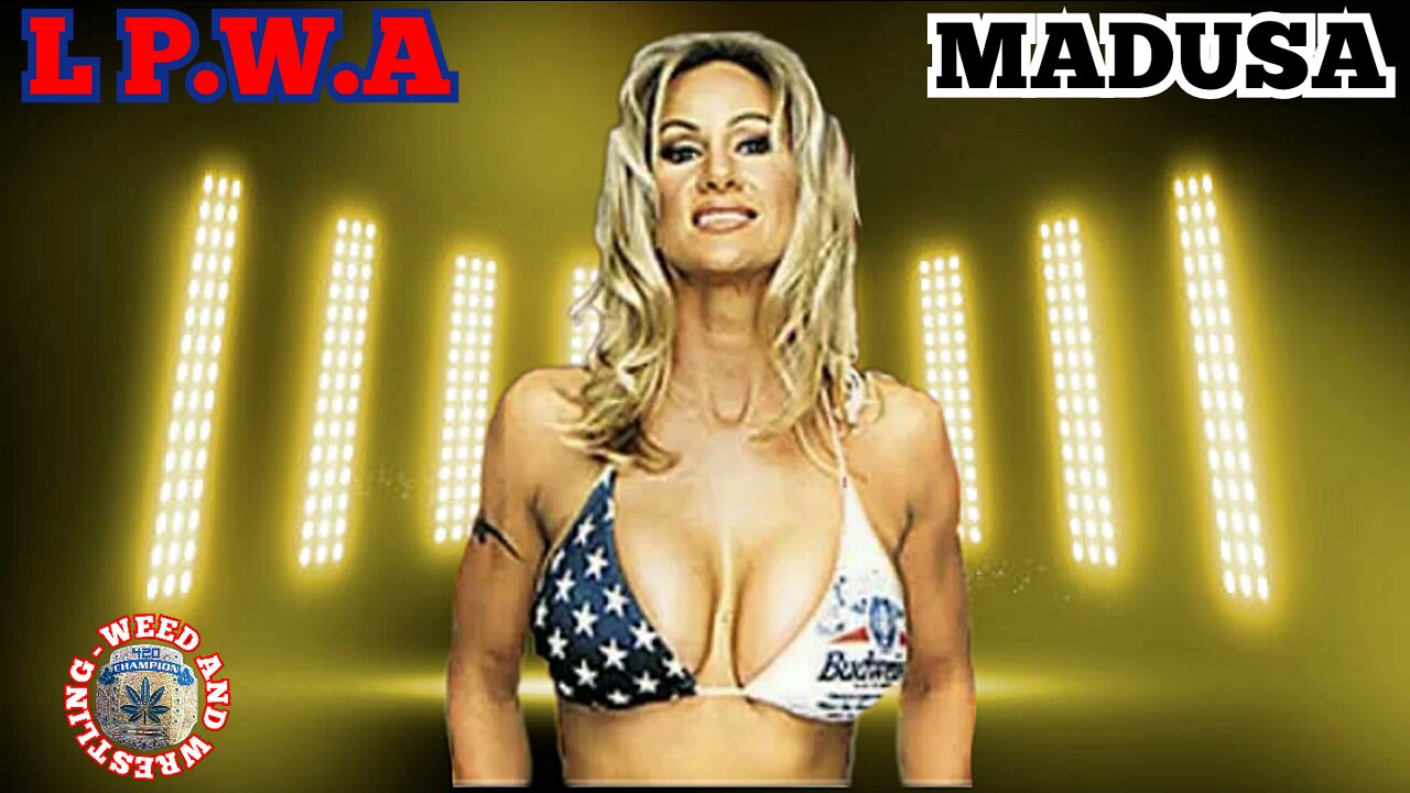 'LPWA' The 'Super Ladies Of Wrestling' 'Madusa Miceli' vs. 'The Goddess' "Women's Wrestling Match"