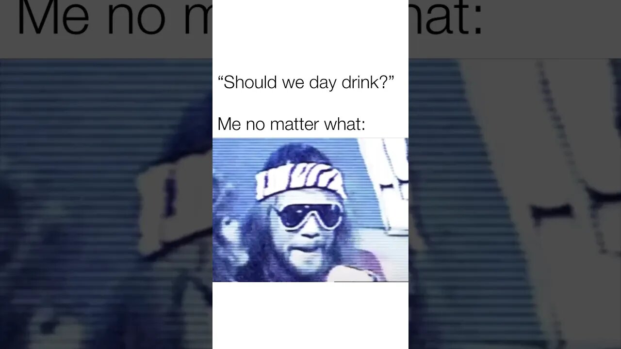 Should We Day Drink?