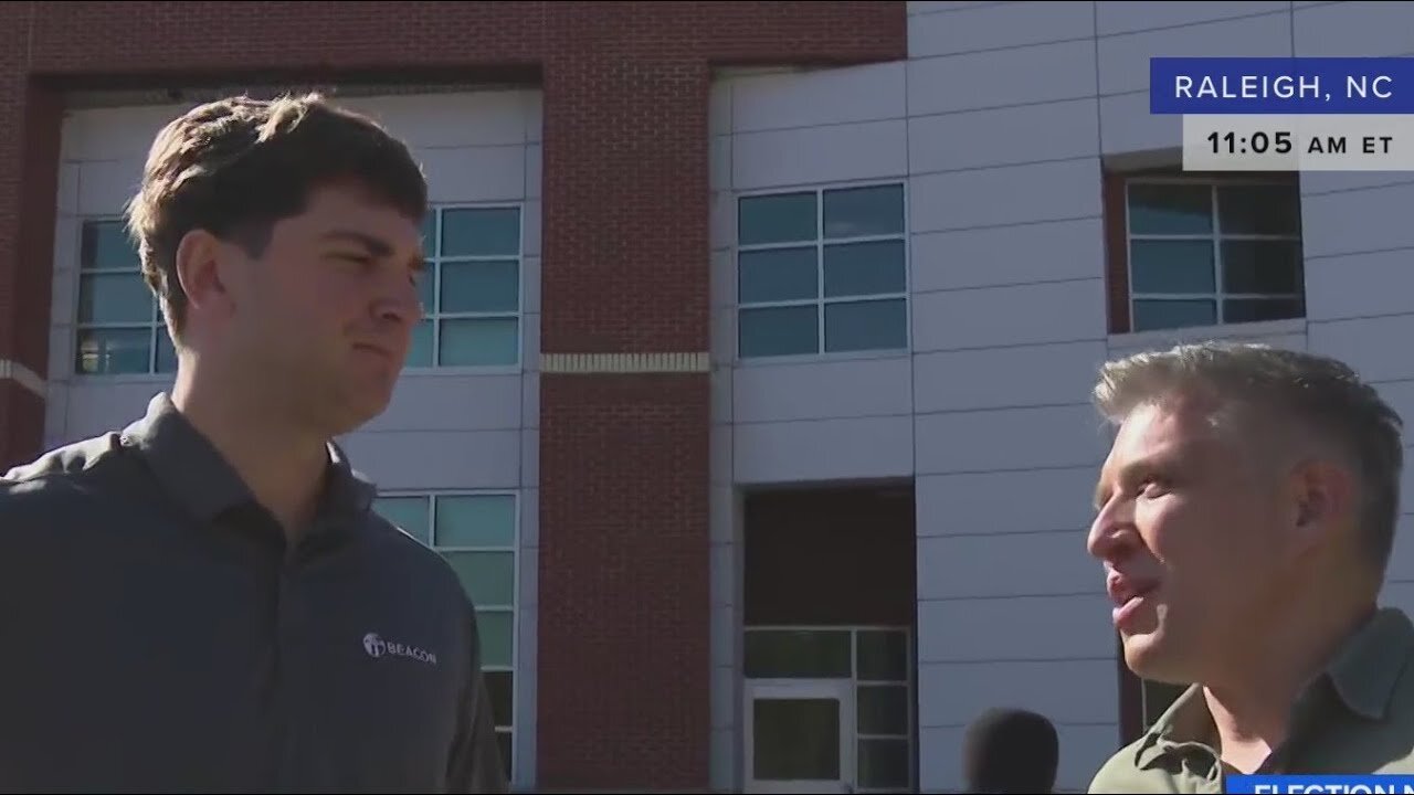 'The atmosphere is fun': North Carolina voter on Election Day | NewsNation Live