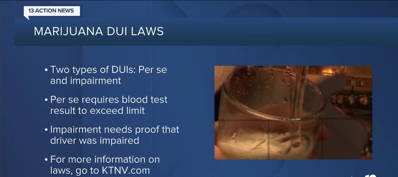 Nevada's marijuana DUI law explained