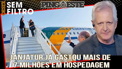 Lula já gastou mais de 7 milhões com hospedagem pelo mundo