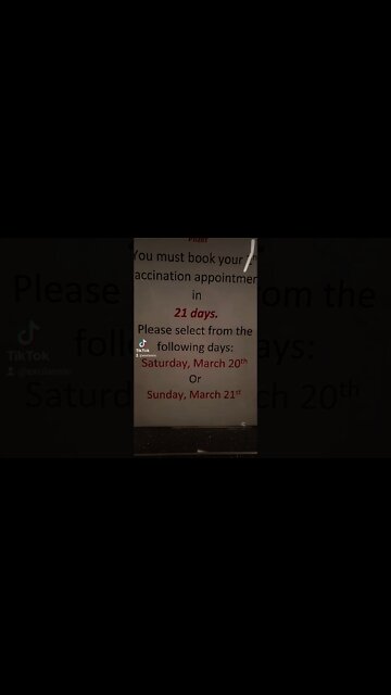 Getting my Pfizer Shot