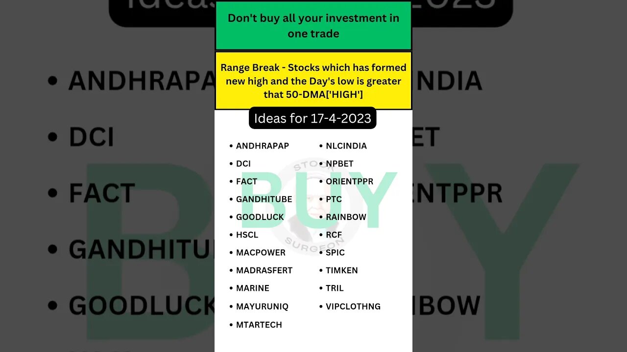 #stocks for #investment on 17-04-2023 #shorts #money #profit #stockmarket #trading #stockanalysis