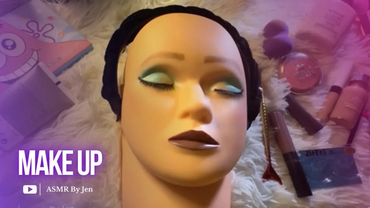 ASMR Makeup on MANNEQUIN / ASMR Doing Your Makeup 💄