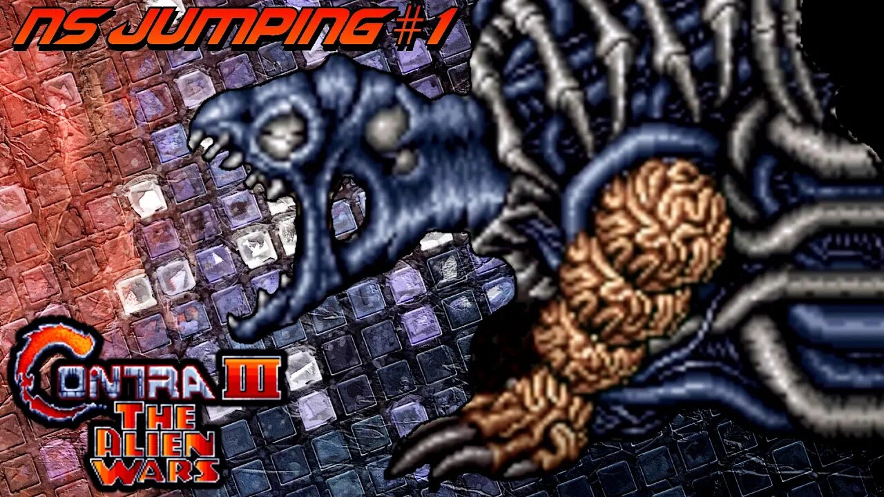 Contra III: The Alien Wars but I can't stop jumping Stage 1