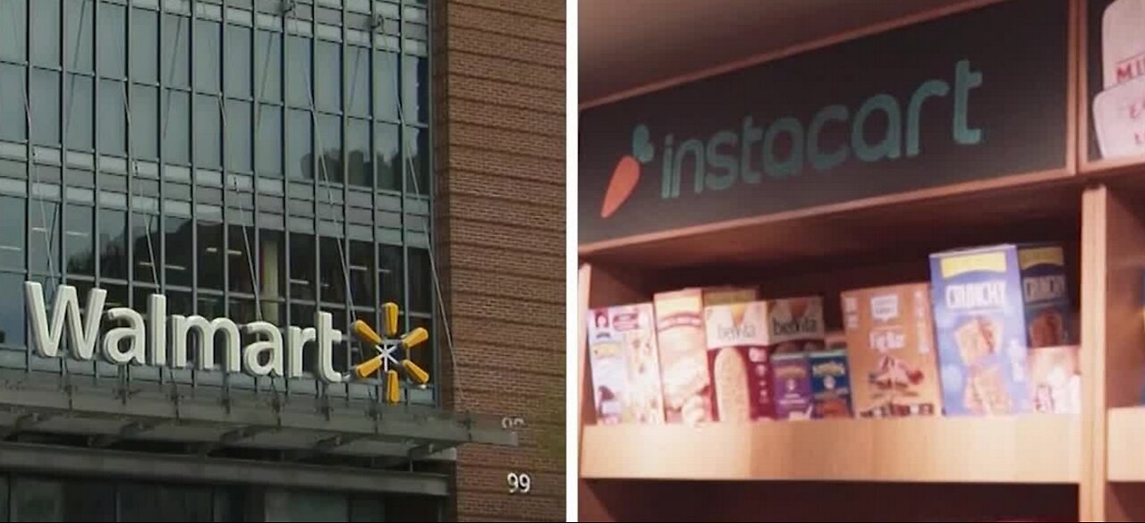 Walmart and Instacart offer same day delivery