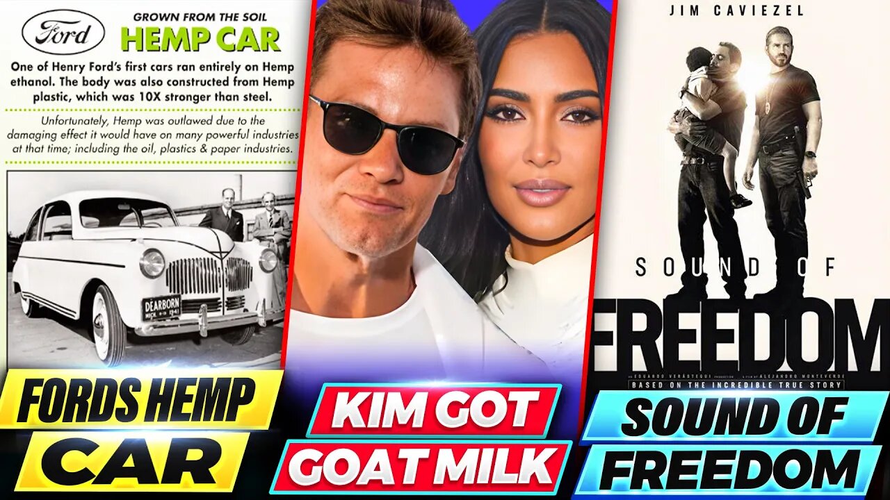 | Hemp Cars | Tom Brady & Kim Kardashian | Sound of Freedom | Benny and Steve Entertainment Podcast