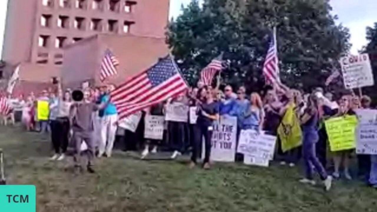 week 7 of the URMC nurses protest against the forced jab p2