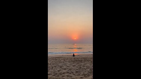 Meditation on Beach