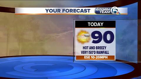 South Florida Friday morning forecast (8/17/18)