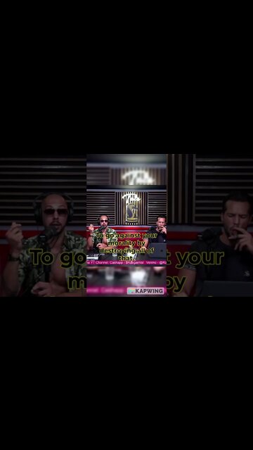 RaeReacts on YT:Andrew Tate RESIST THE MATRIX #shorts