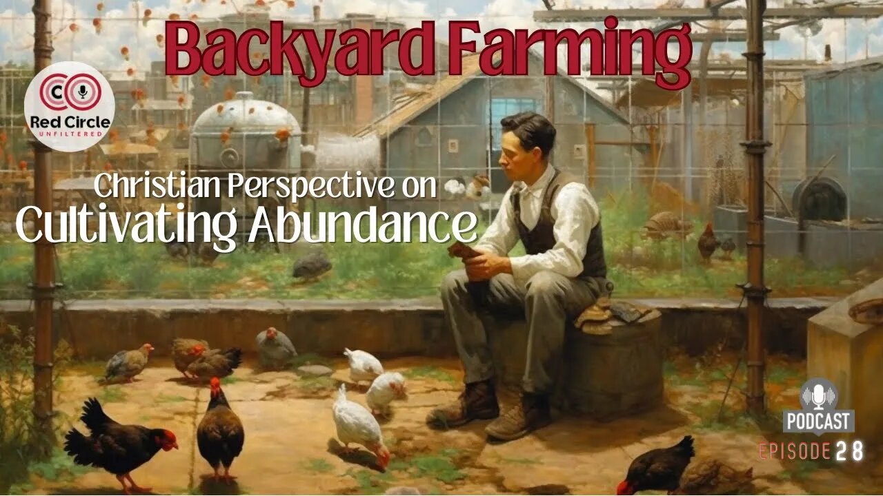 Backyard Farming: Cultivating Abundance with a Christian Perspective | The Red Circle Podcast EP 28