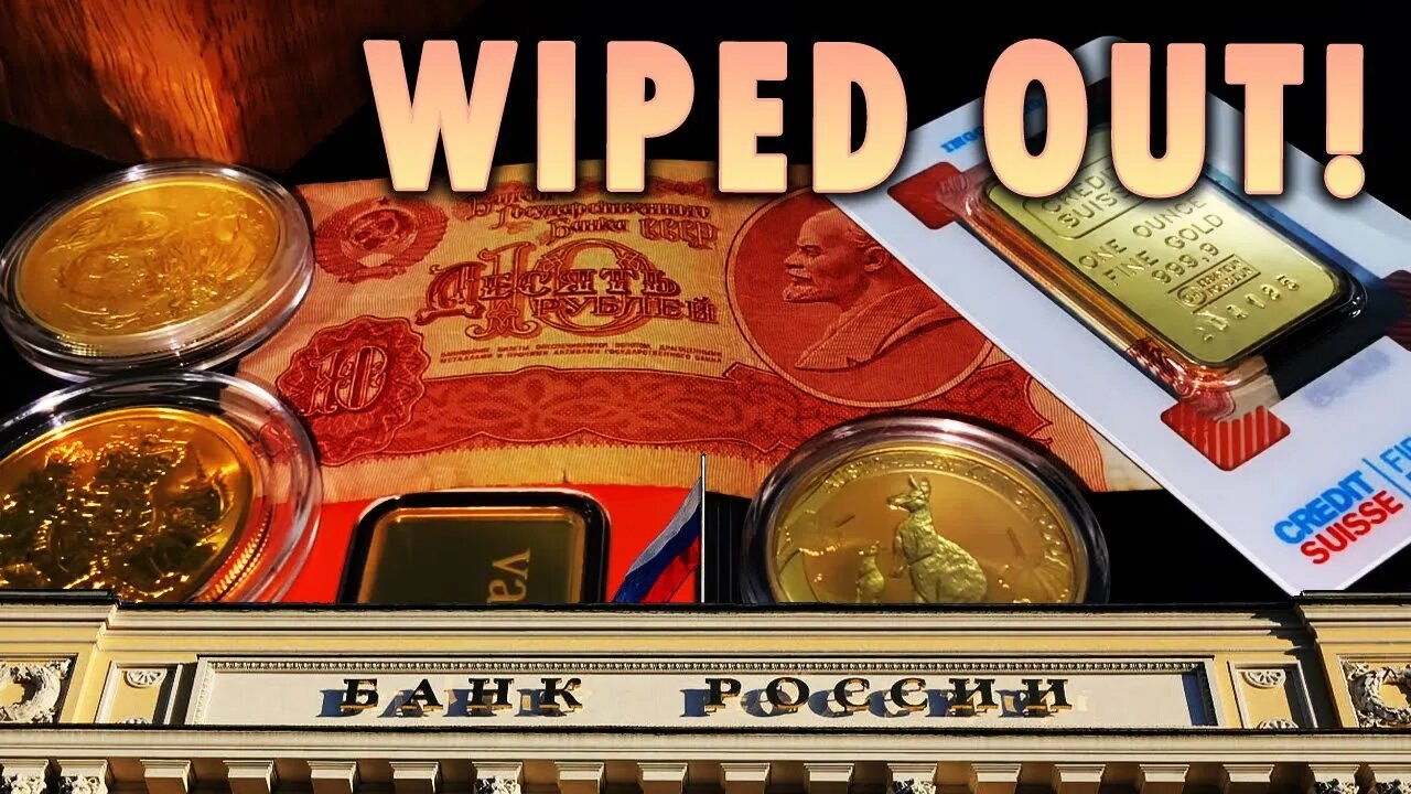 ALERT! Russian Banks Running Out Of Gold!