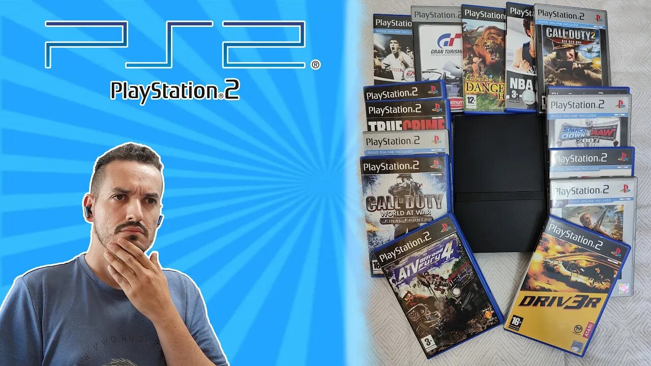 mi COLECCION de SONY PS2 es VARIADA | PS2 SLIM 2004 | TWITCH