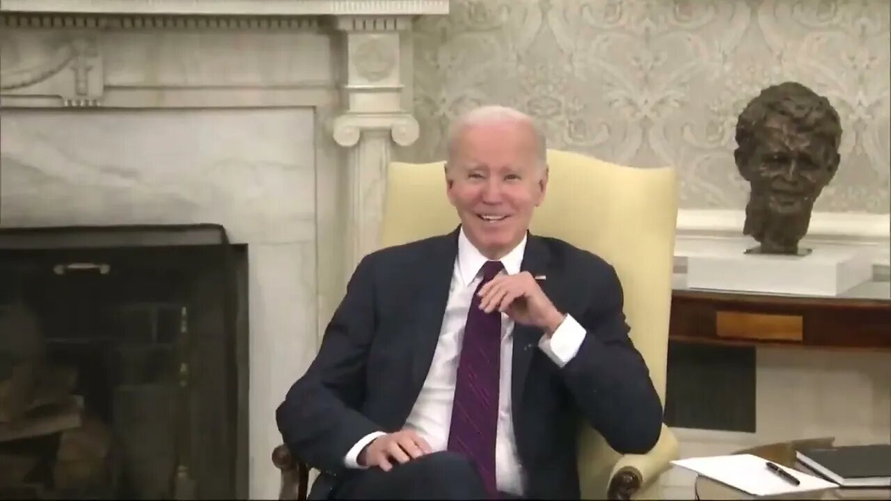 Biden Kicks Off Debt Limit Discussions With Congressional Leaders By Gesturing Like A Child