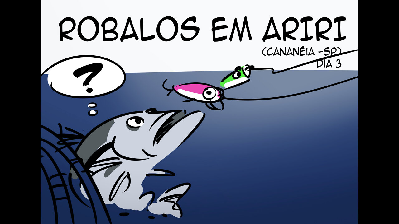 Pescaria de Robalos em Ariri - parte 3 (final)