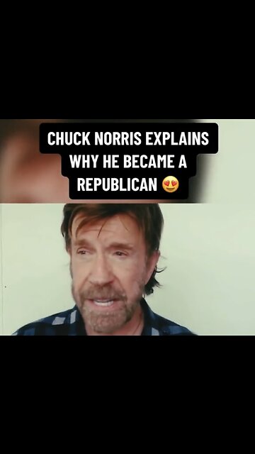 Why Chuck Norris is a Conservative!