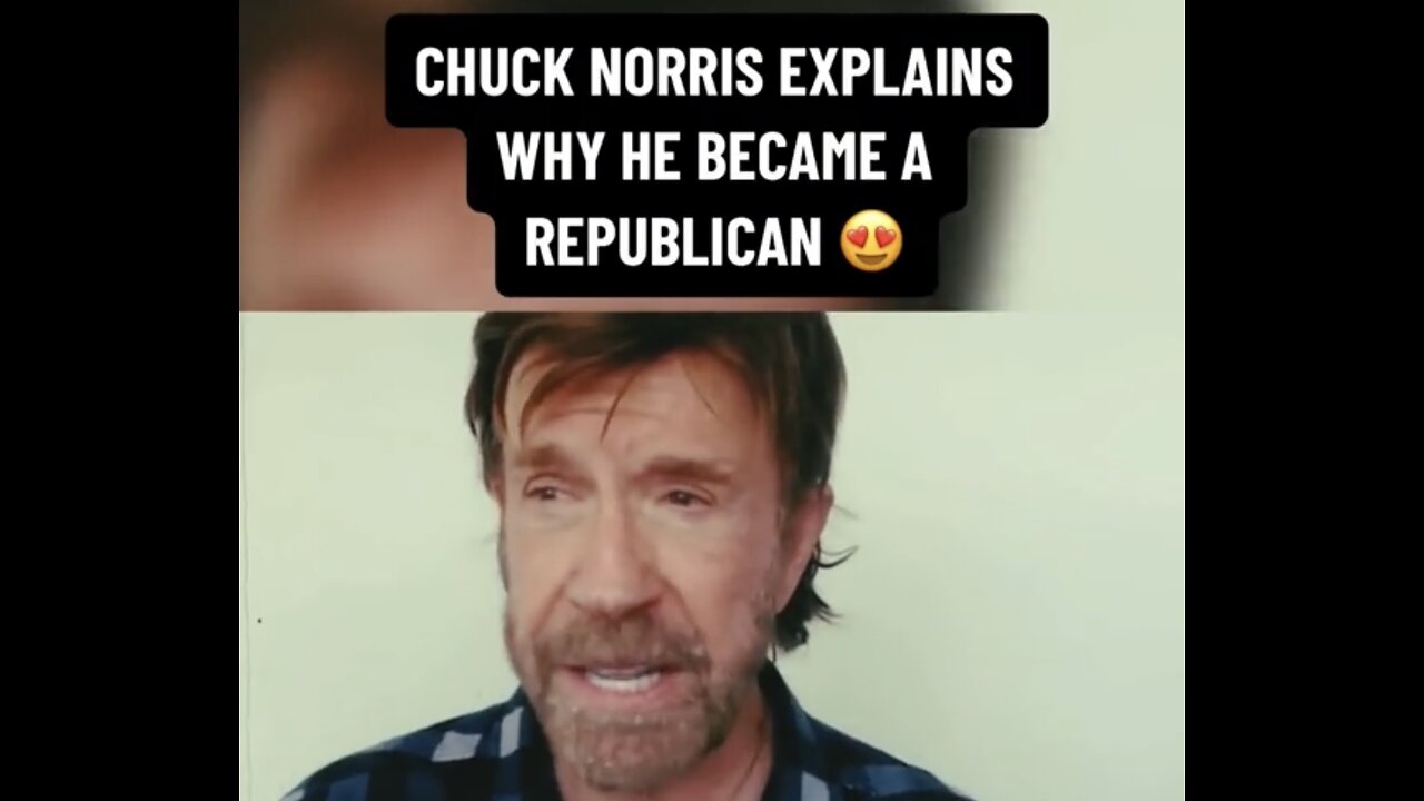 Why Chuck Norris is a Conservative!