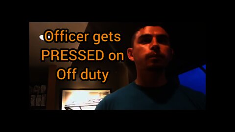 J. Flemming THINKS his OATH comes OFF with his UNIFORM and GETS ATTITUDE with One of the PEOPLE