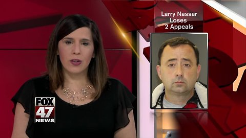 The Michigan Supreme Court has made decisions regarding appeals in the convictions of former Michigan State University sports doctor Larry Nassar.