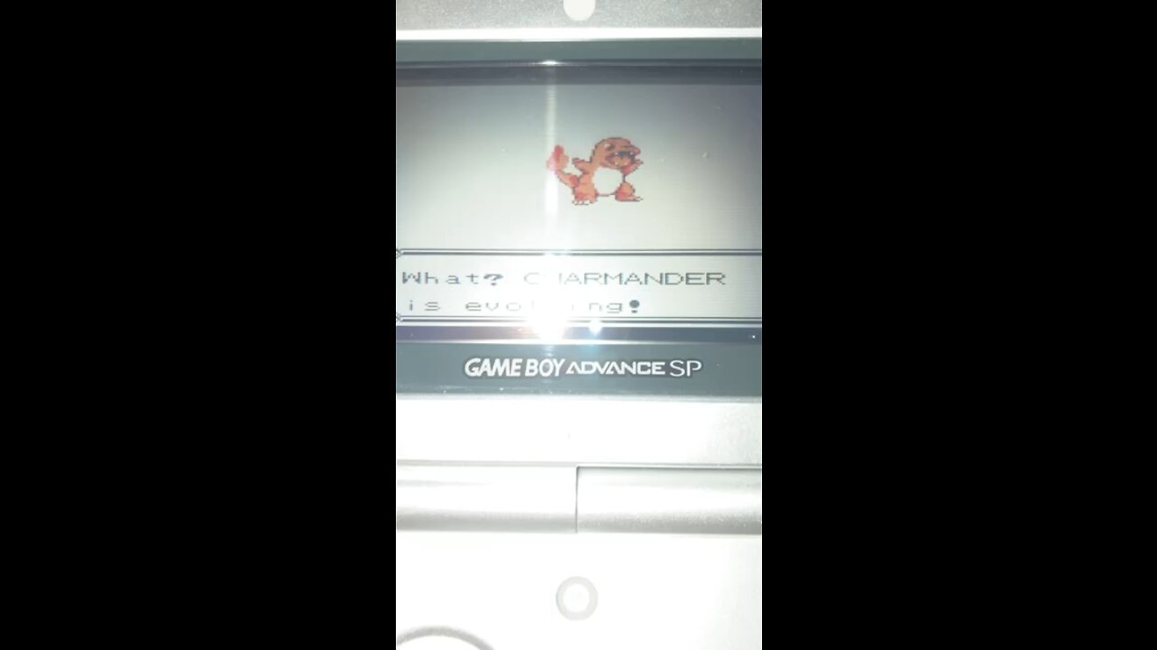 Charmander evolving Pokemon Red