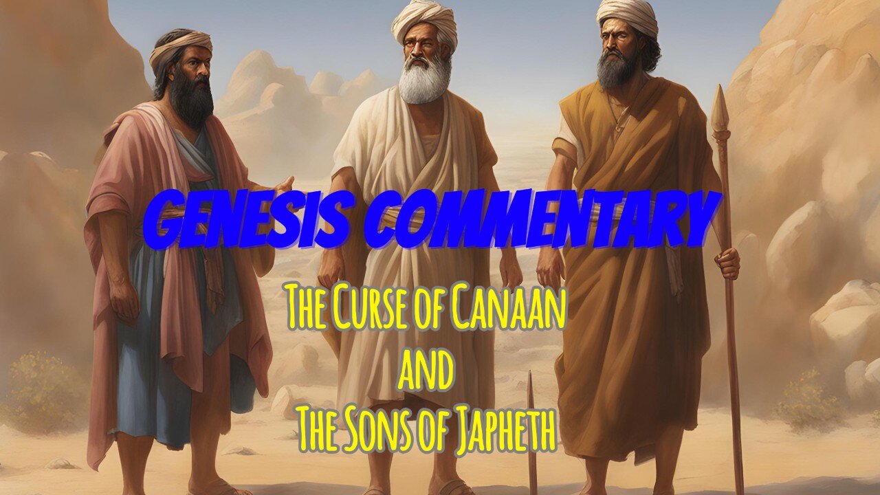 Genesis Commentary - Curse of Canaan and The Sons of Japheth (chapter 9 & 10)