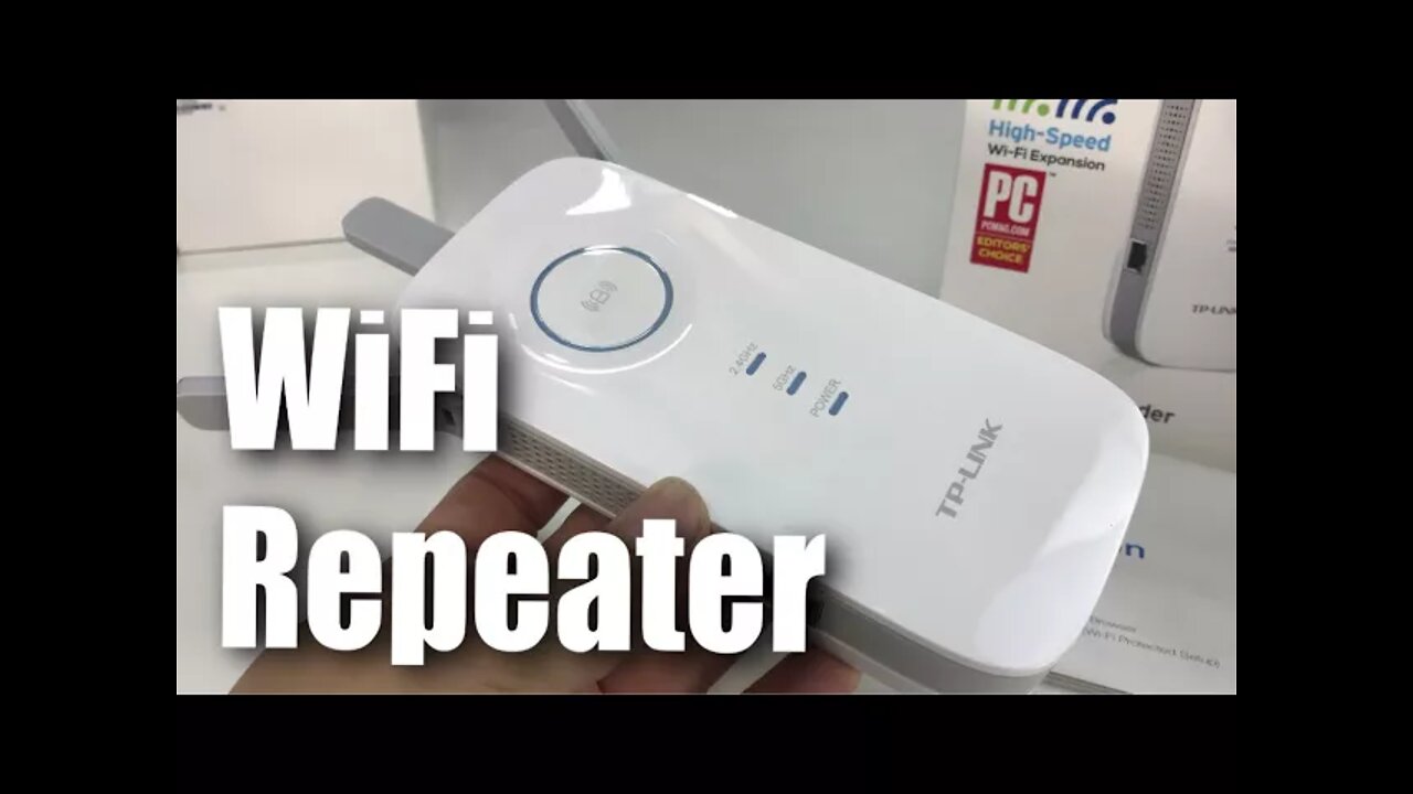 TP-Link AC1750 Wi-Fi Range Extender Repeater (RE450) Setup and Review