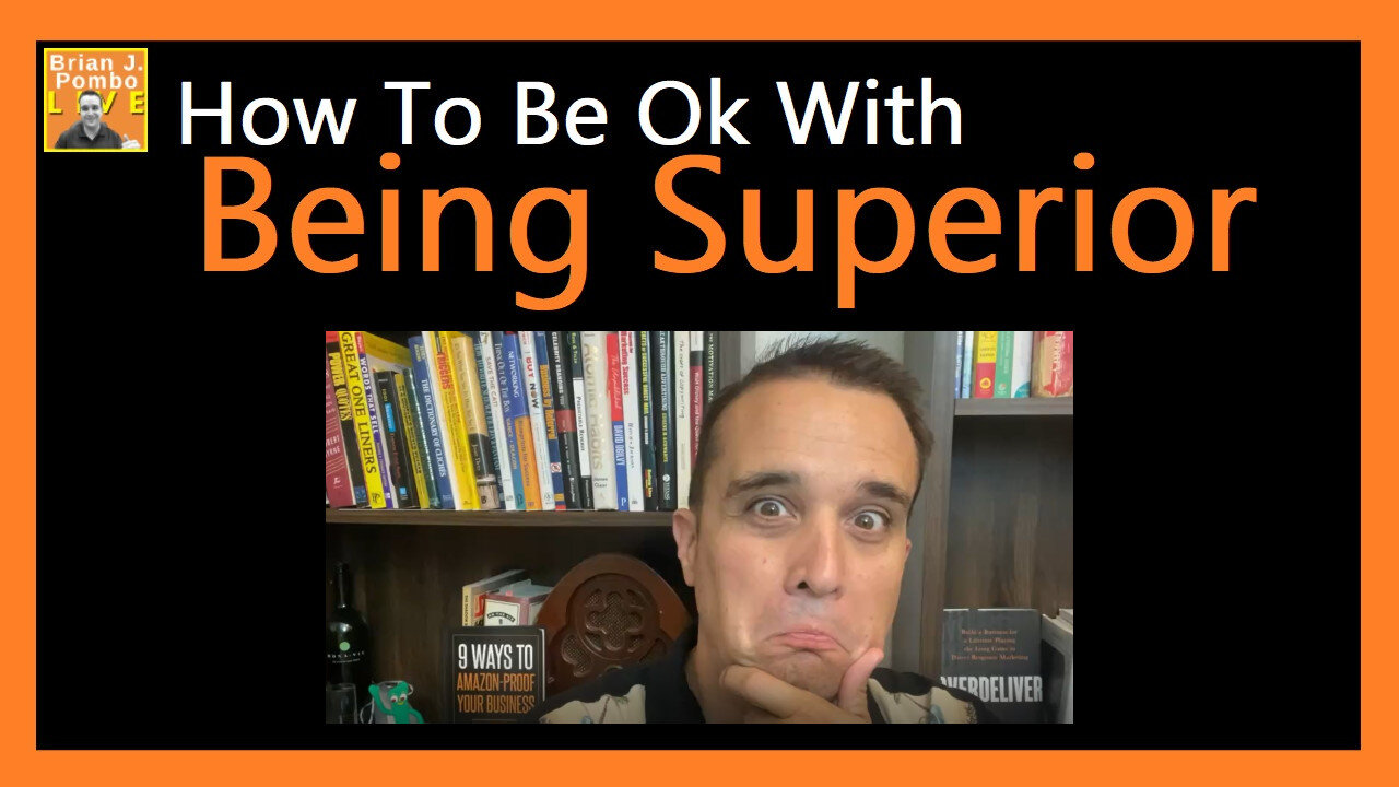 How To Be Ok With Being Superior 💪