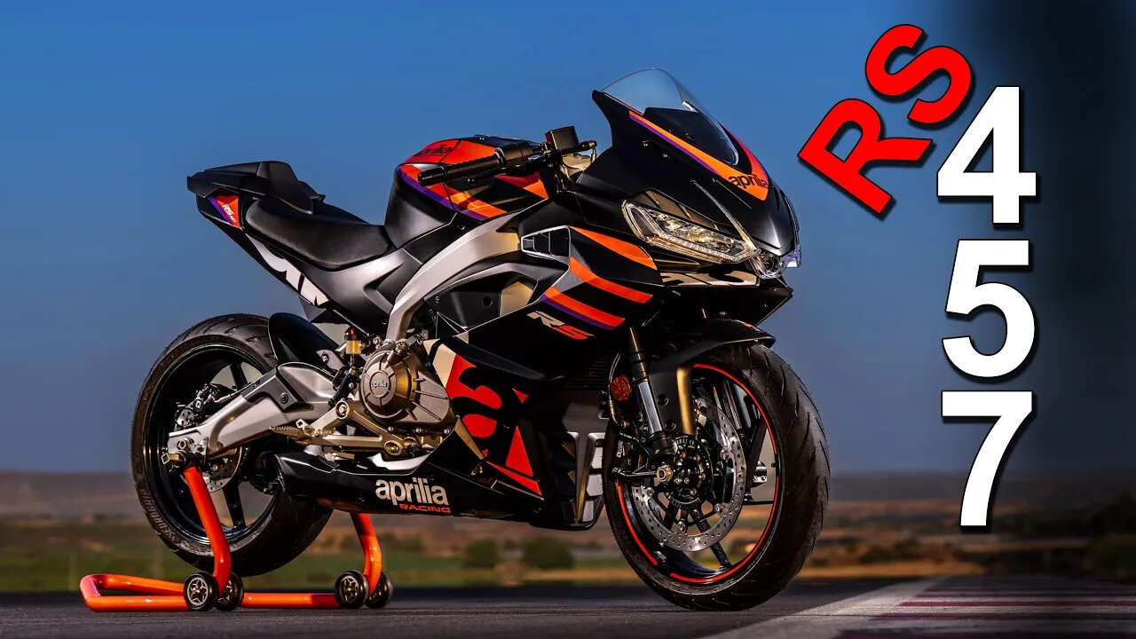 2024 Aprilia RS 457 - New Beginner SPORTSBIKE!