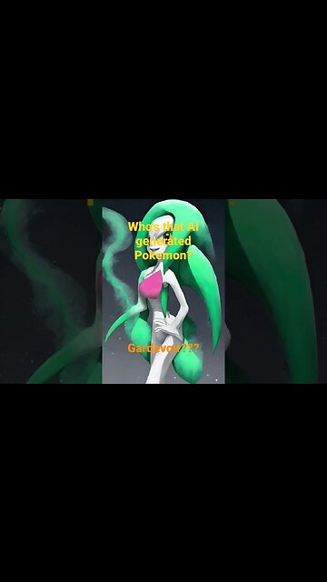 AI generated Gardevoir #whosthatpokemon #pokemon