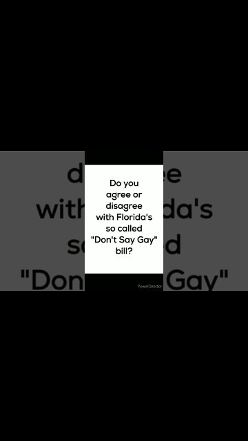 Do you agree or disagree?