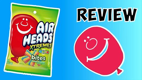 Air Heads Xtremes Bites Rainbow Berry review