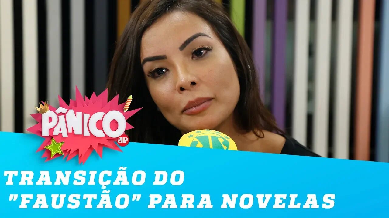 Carol Nakamura lembra transição do "Faustão" para novelas: "quis me desafiar"